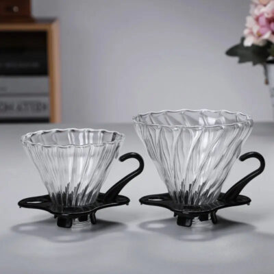 Glass coffee filter - Professional Manual Drip Brewer for Perfect Coffee